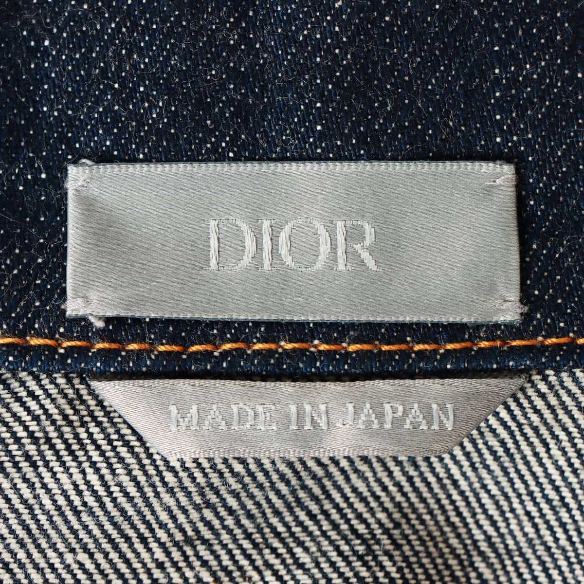 Dior 19SS ボロ刺繍 デニムジャケット Gジャン 46ジャケット/アウター