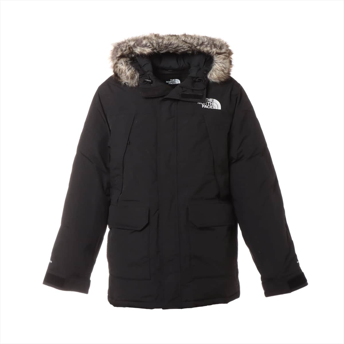 ノースフェイス ナイロン ダウンジャケット L メンズ ブラック  NF0A5GJF MCMURDO PARKA ファー取り外し可