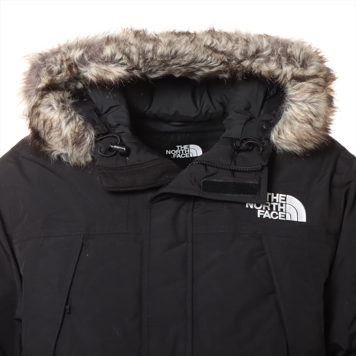 ノースフェイス ナイロン ダウンジャケット L メンズ ブラック  NF0A5GJF MCMURDO PARKA ファー取り外し可