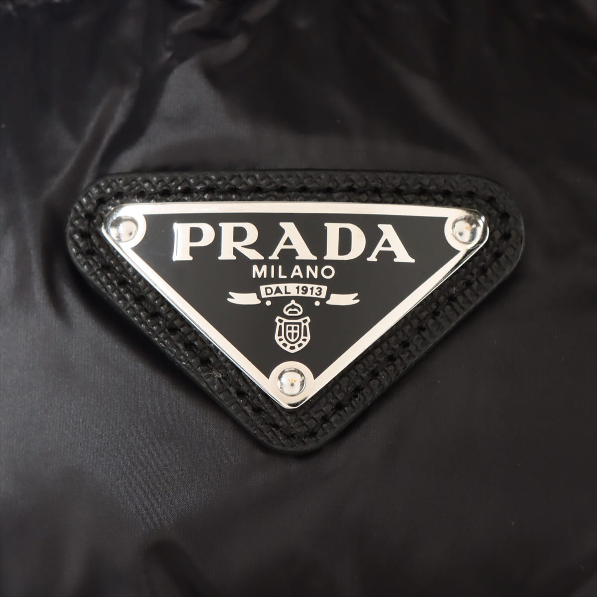 プラダ 20年 ポリエステル×ナイロン ダウンジャケット 54 メンズ