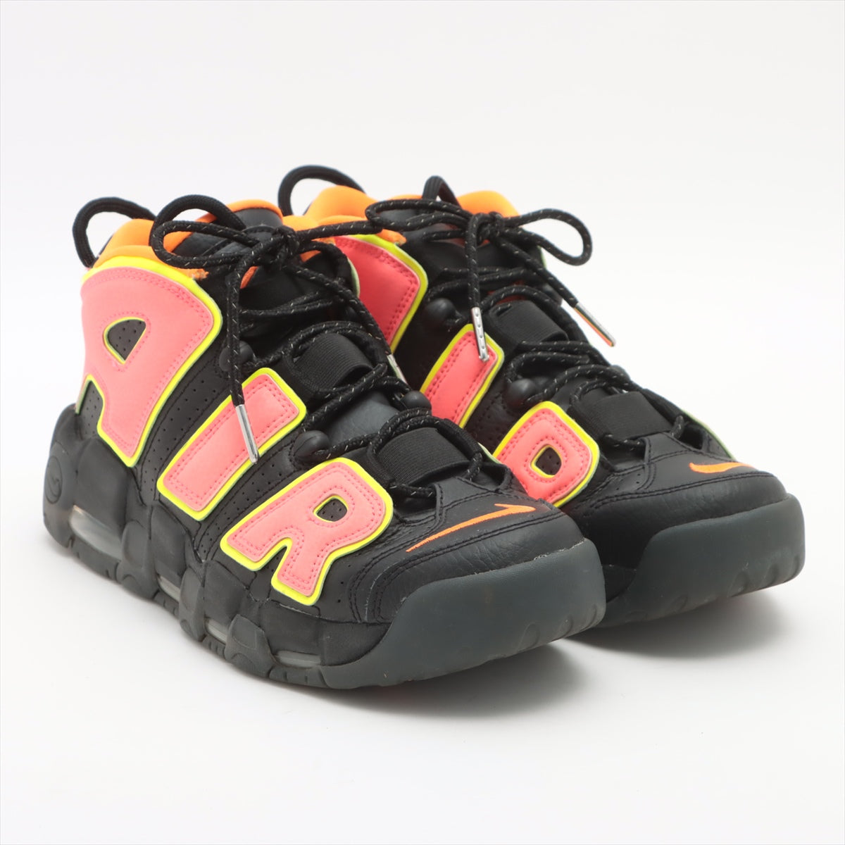 ナイキ 素材不明 ハイカットスニーカー 27㎝ メンズ ブラック 917593-002 AIR MORE UPTEMPO