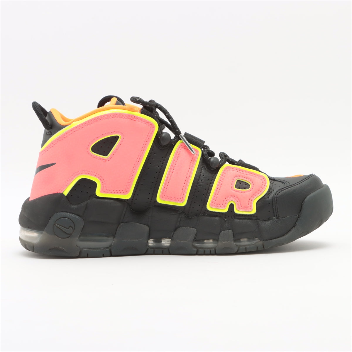 ナイキ 素材不明 ハイカットスニーカー 27㎝ メンズ ブラック 917593-002 AIR MORE UPTEMPO