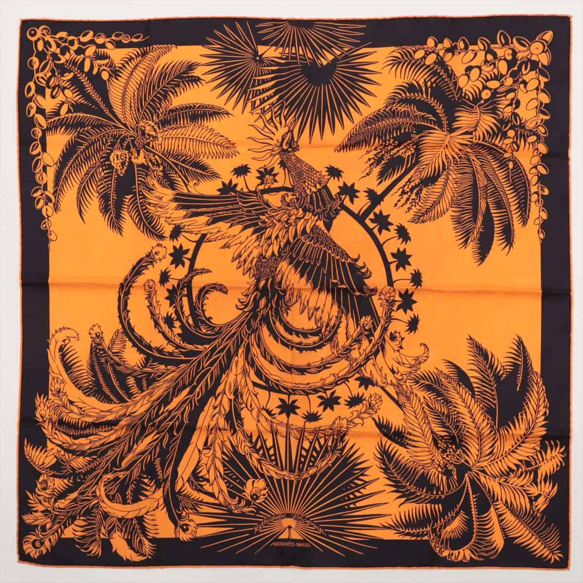 エルメス カレ70 Mythiques phoenix 不死鳥の神話 スカーフ シルク ...