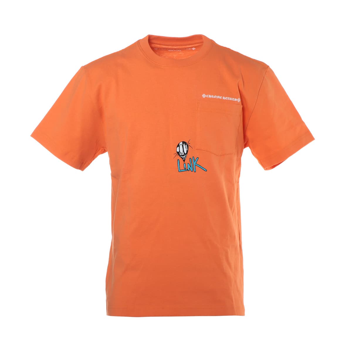 クロムハーツ マッティボーイ Tシャツ コットン M オレンジ PPO Link ＆ Build T-Shirt