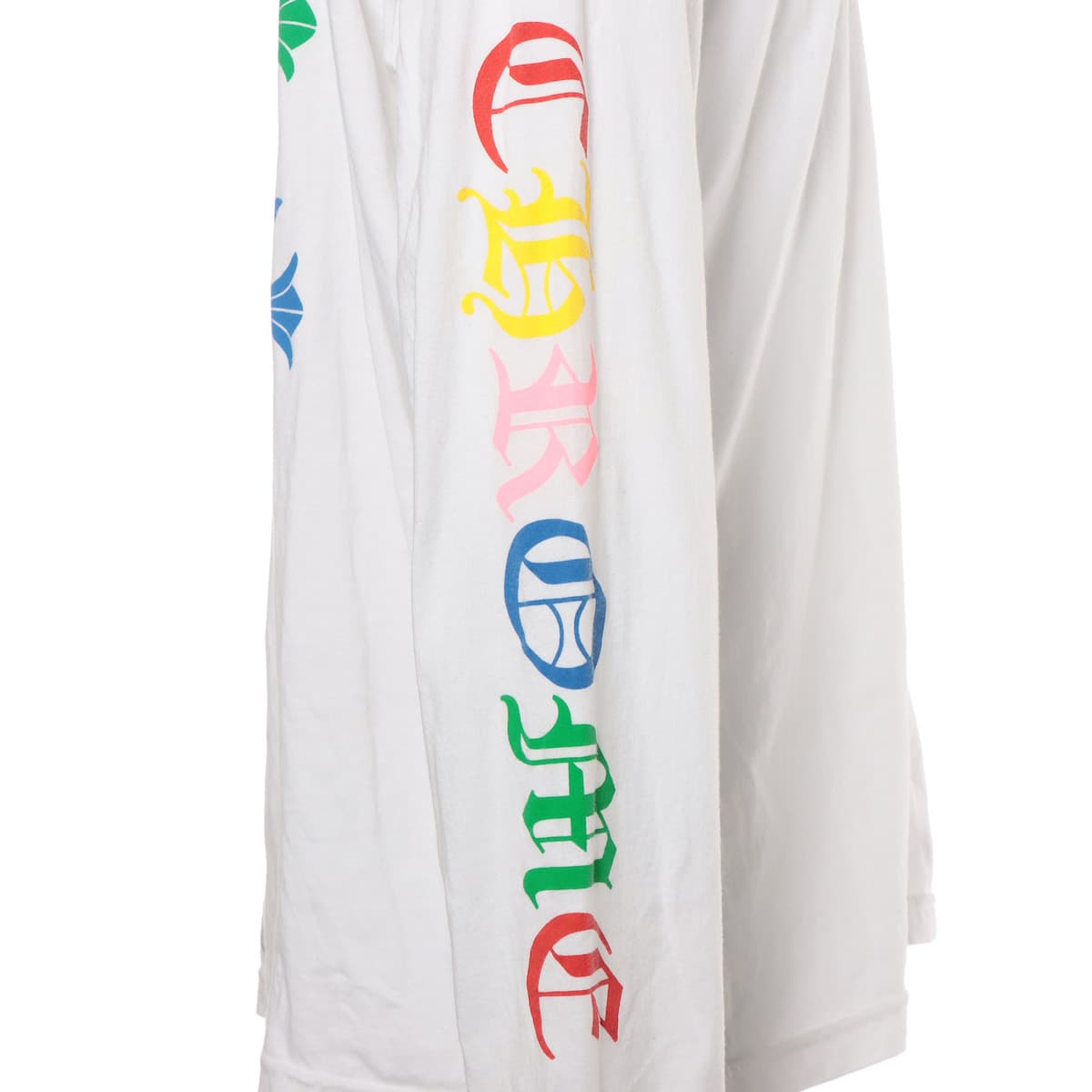 上質風合い ロングTシャツ CHクロス ホワイト | promochess.com