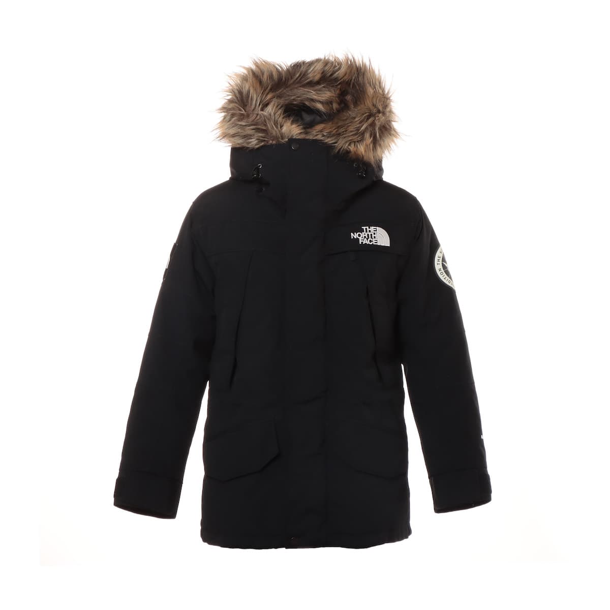 ノースフェイス ポリエステル×ナイロン ダウンジャケット S メンズ ブラック ANTARCTICA PARKA ND91807  ファー取り｜a1693515｜中古ブランド品・ブランド古着通販｜ALLU（アリュー）