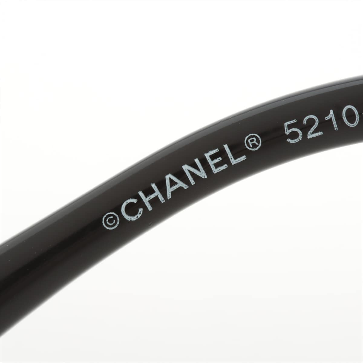 シャネル 5210-Q-A ココマーク サングラス プラスチック ブラック ...