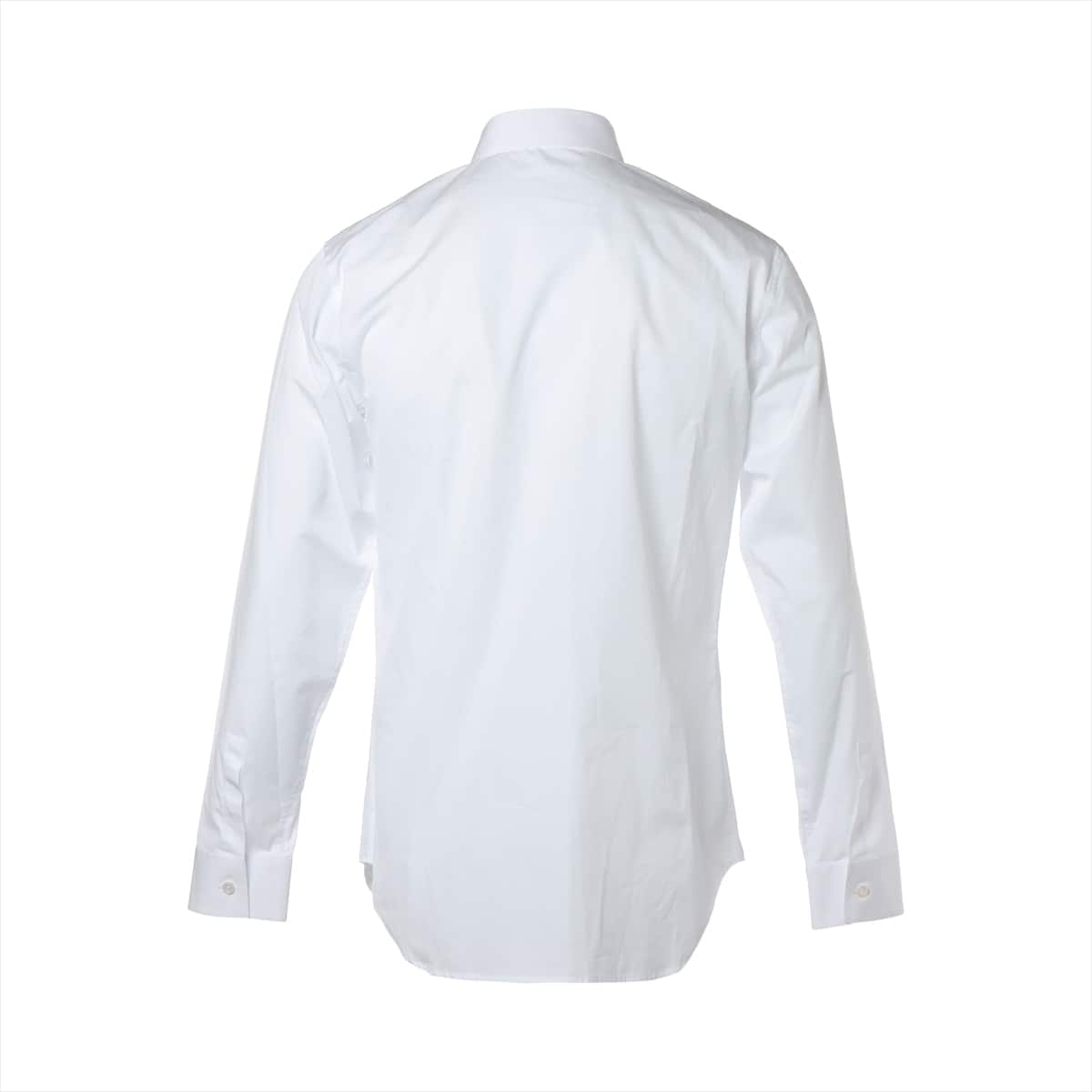 ディオール×ピータードイグ 21AW コットン×ポリエステル シャツ 39 メンズ ホワイト  ロゴ刺繍 ファミリーセール品