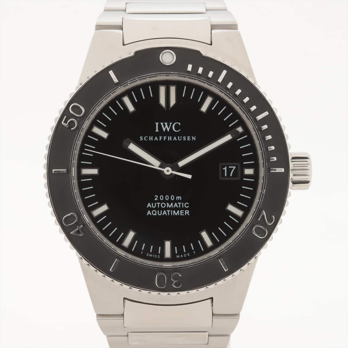 IWC GST アクアタイマー IW3536-002 SS AT 黒文字盤 あまりごま4