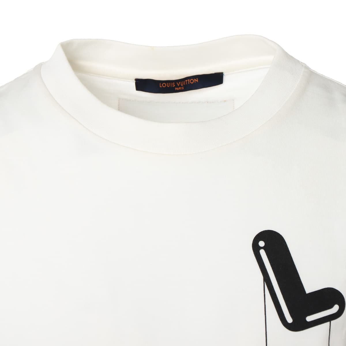 ルイヴィトン 21SS コットン Tシャツ L メンズ ホワイト RM211 LVプリンテッド インサイドアウト ｜a1723814｜中古ブランド品・ブランド古着通販｜ALLU（アリュー）