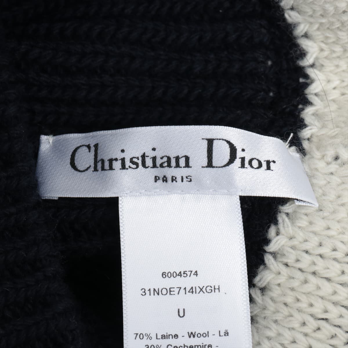 美品　ChristianDior ディオール　ウール　スーツ　モチーフ