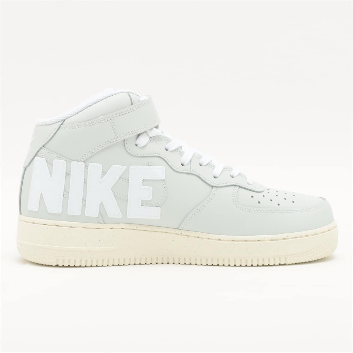 ナイキ レザー スニーカー 27.5cm メンズ グレー AIR FORCE 1 MID '07 PRM 