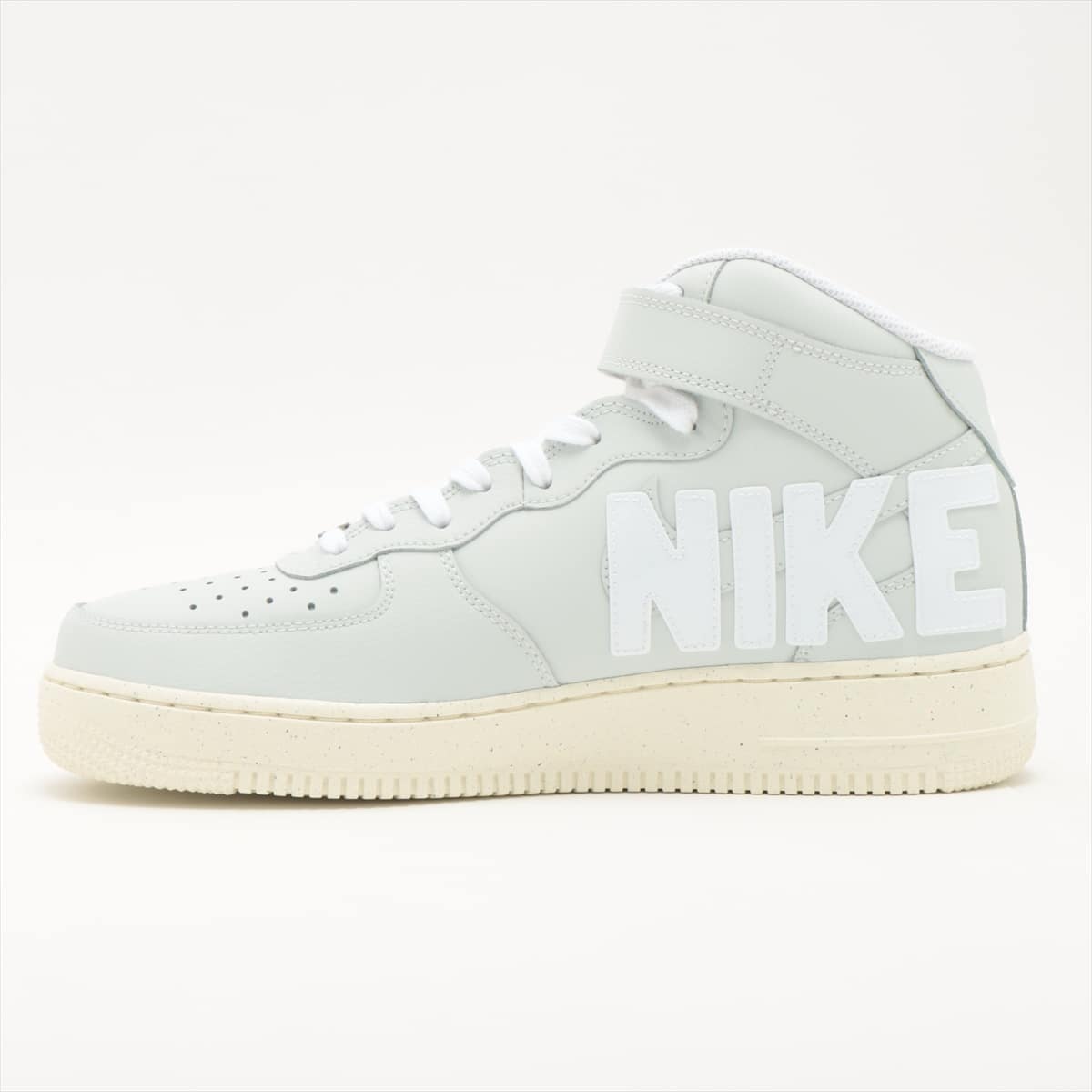 ナイキ レザー スニーカー 27.5cm メンズ グレー AIR FORCE 1 MID '07 PRM 