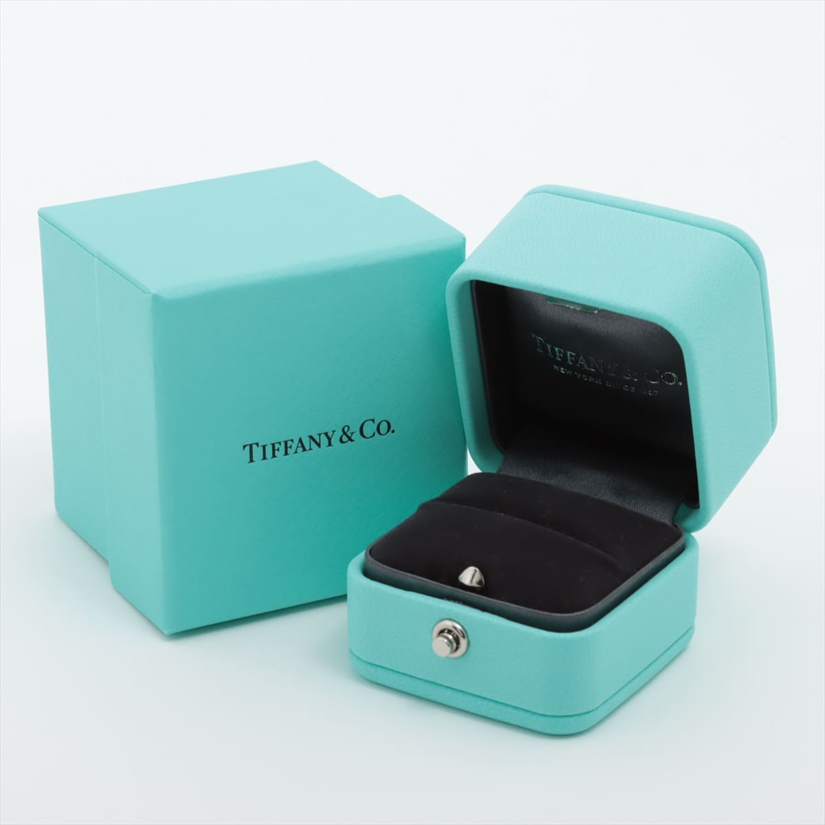 ティファニー Tiffany & Co. リング Tワイヤー 64027794 ターコイズ トルコ石 K18YG 17.5号