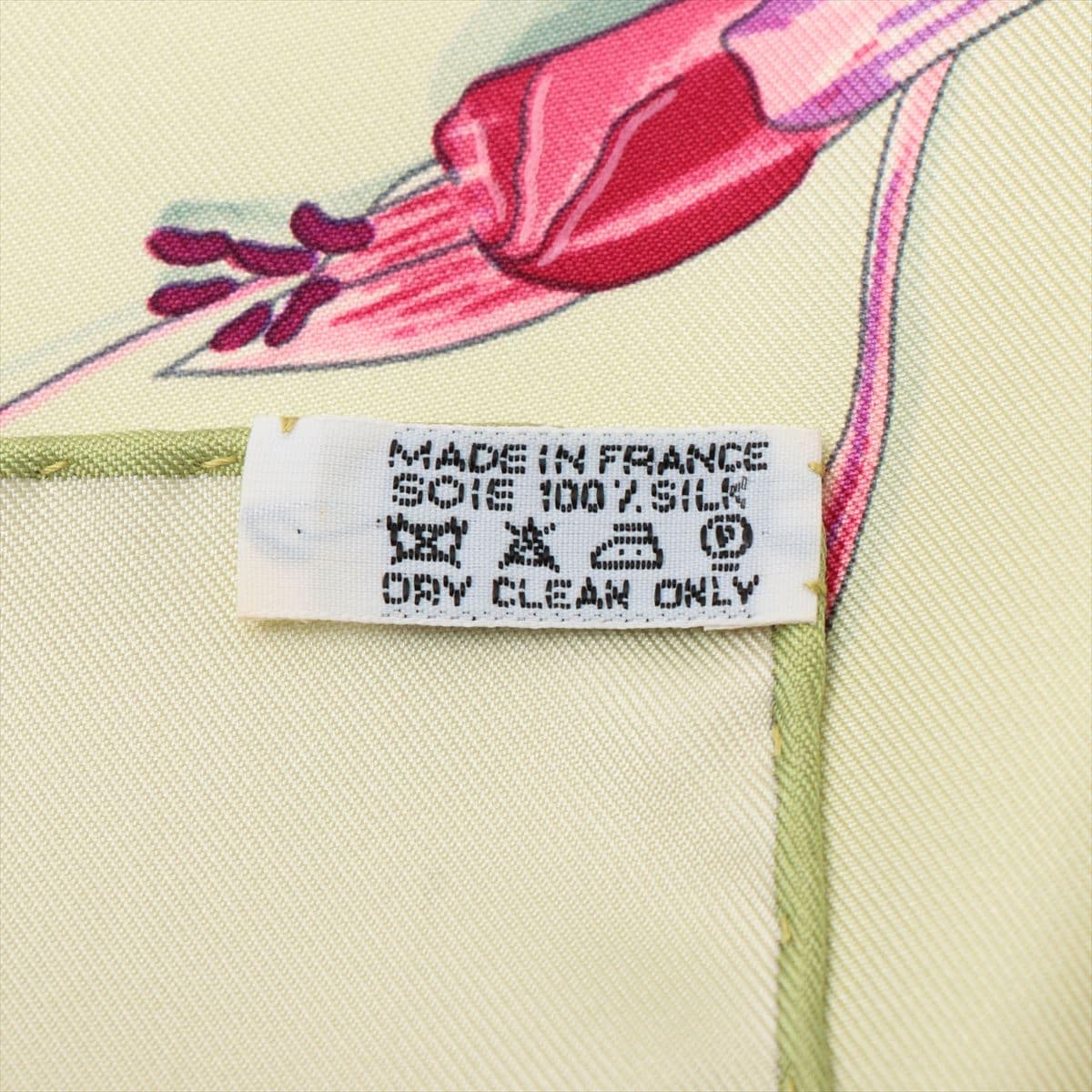 エルメス カレ90 Fleurs De Fuchsia フクシャの花 スカーフ シルク ...
