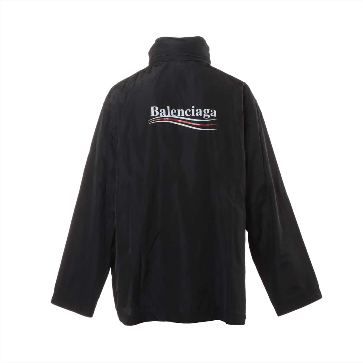 正規美品　バレンシアガ　レインコート　ジャケット　オーバー　総柄ロゴ　52