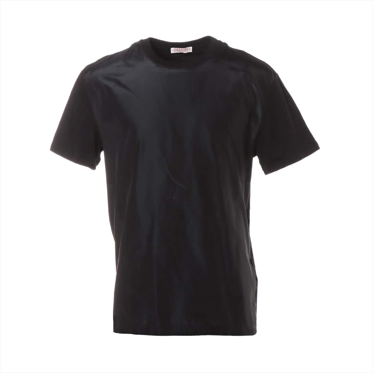 ヴァレンティノ コットン Tシャツ M メンズ ブラック  バックロゴ