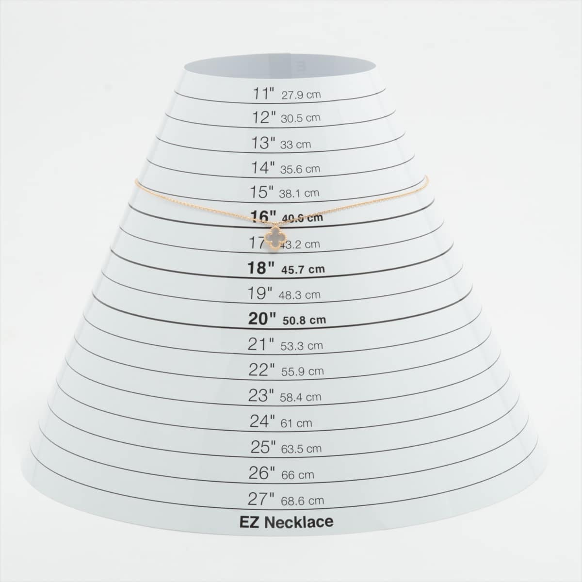 ヴァンクリーフ&アーペル スウィートアルハンブラ シェル ネックレス 750(YG) 2.8g