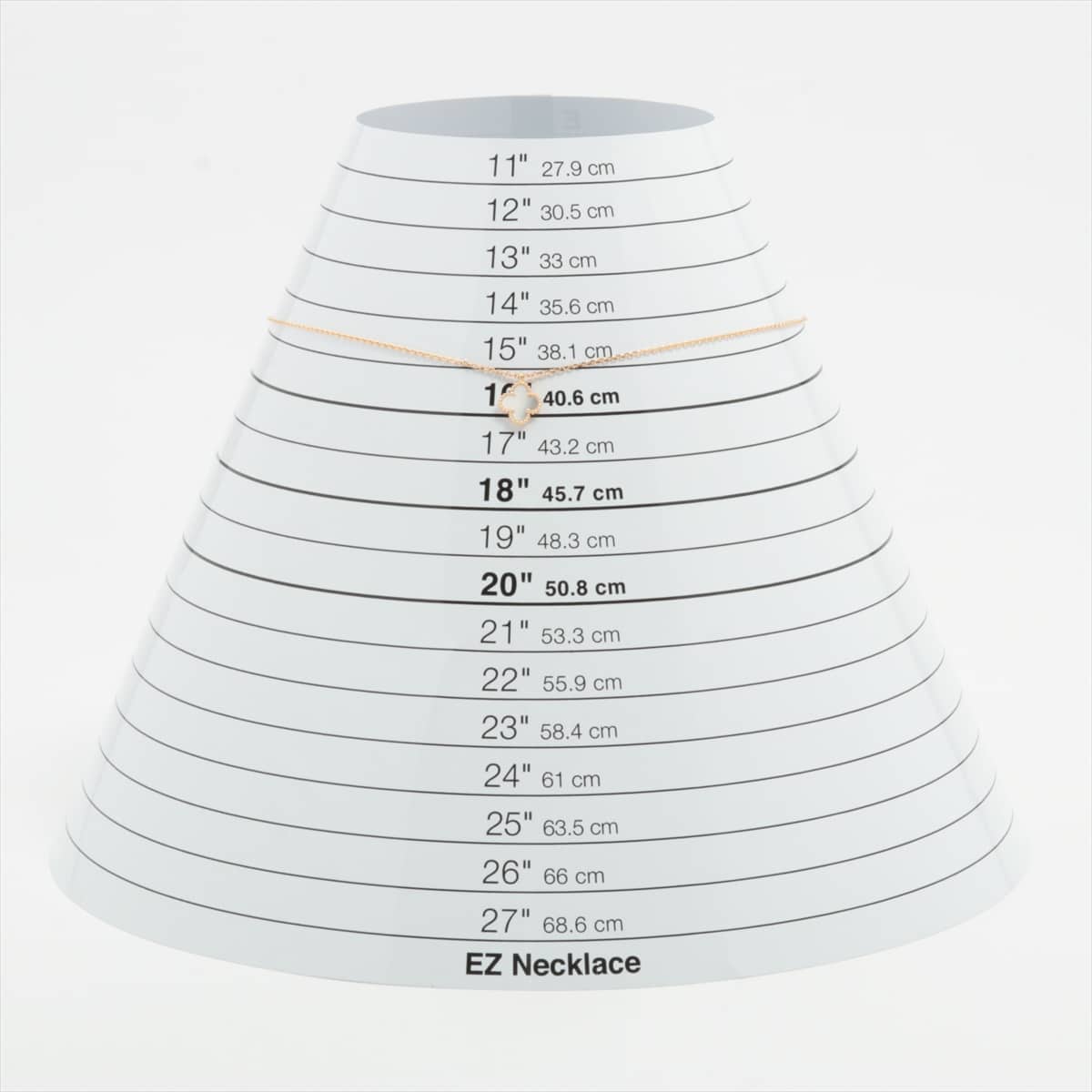 ヴァンクリーフ&アーペル スウィートアルハンブラ シェル ネックレス 750(YG) 3.0g