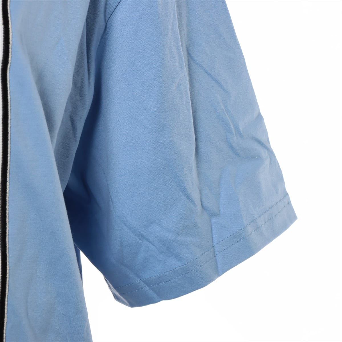 モンクレール 21年 コットン Tシャツ XL レディース ブルー  H10938C00025