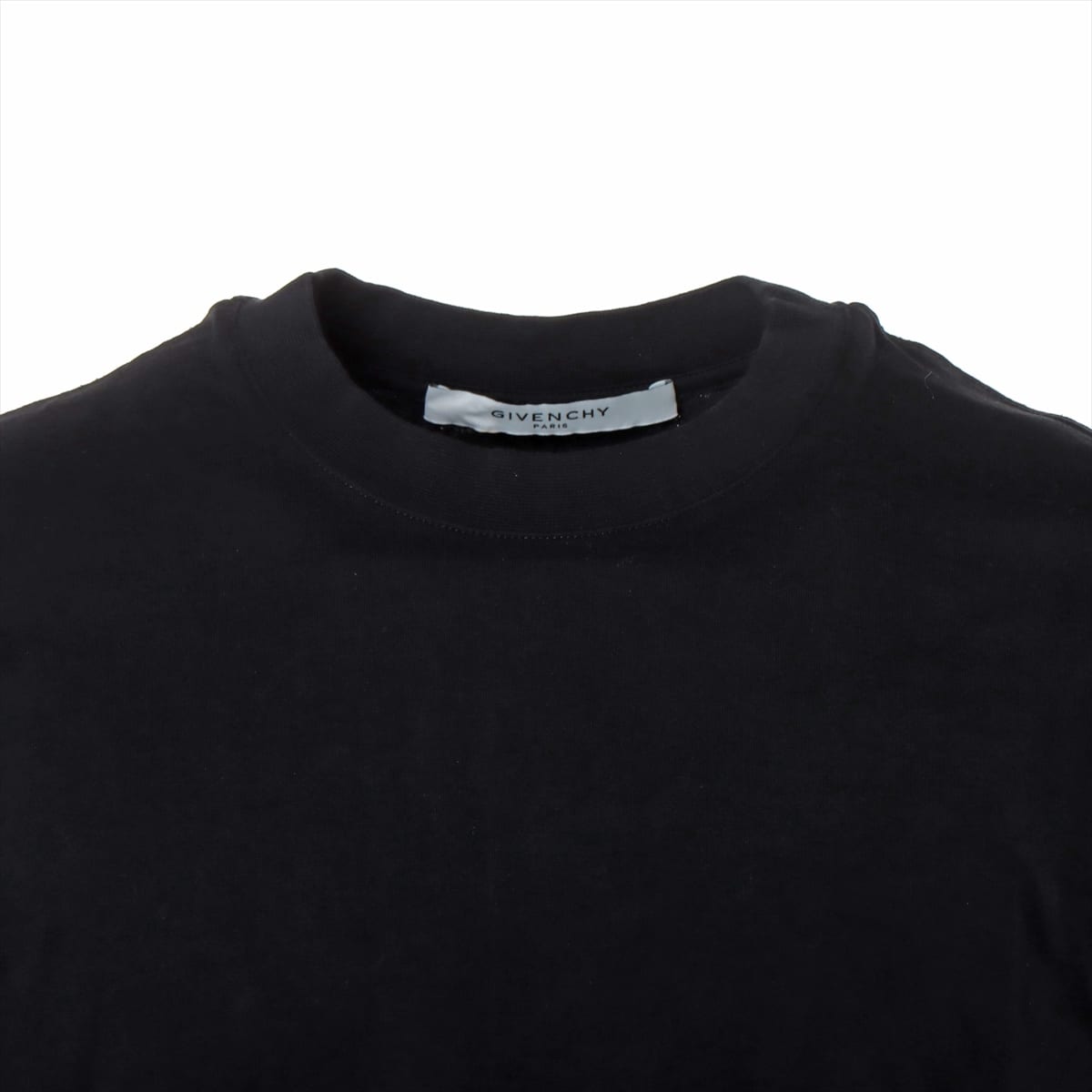 ジバンシィ 17SS コットン Tシャツ XXS ユニセックス ブラック  ロゴプリント オーバーサイズ