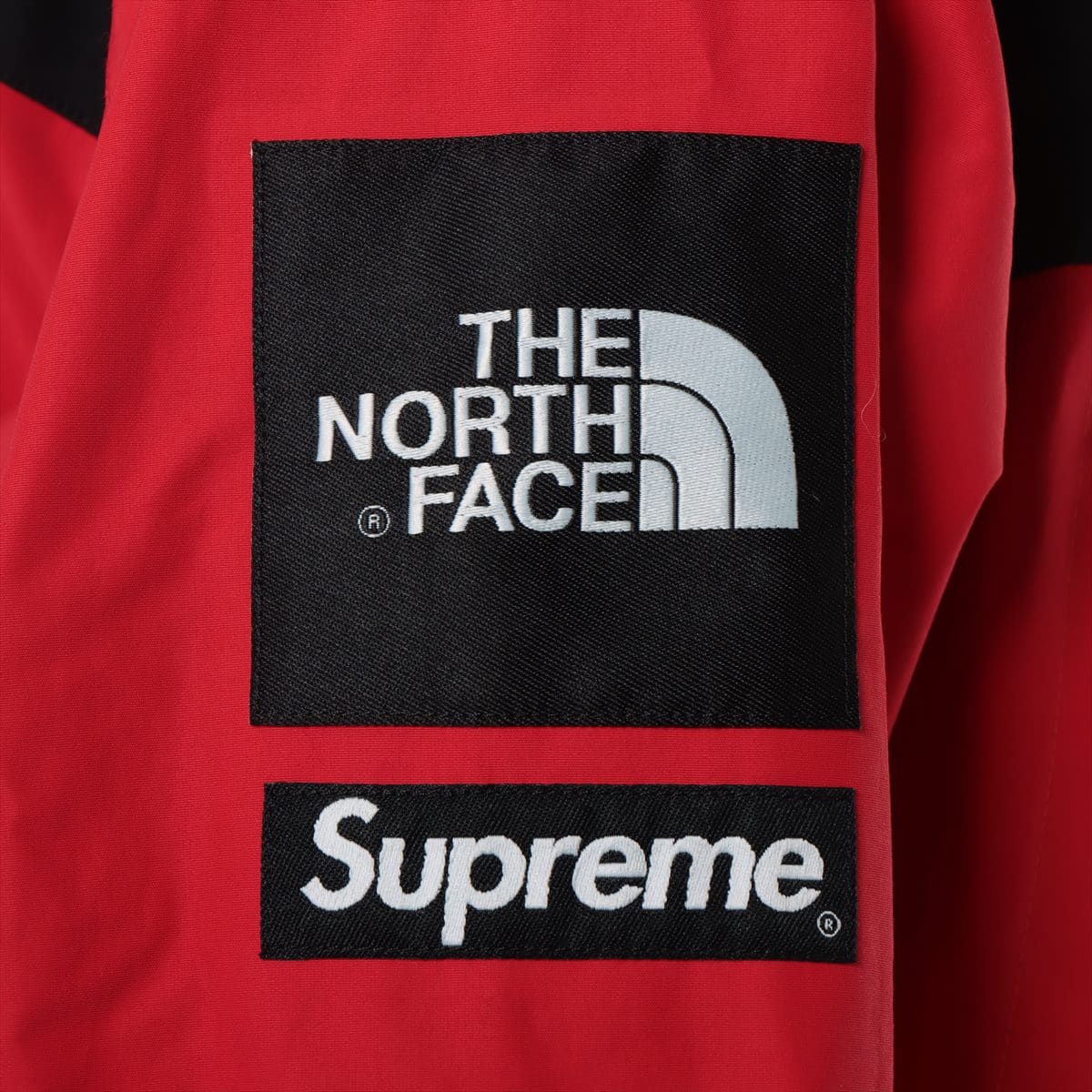 supreme the north face パーカー 赤 M