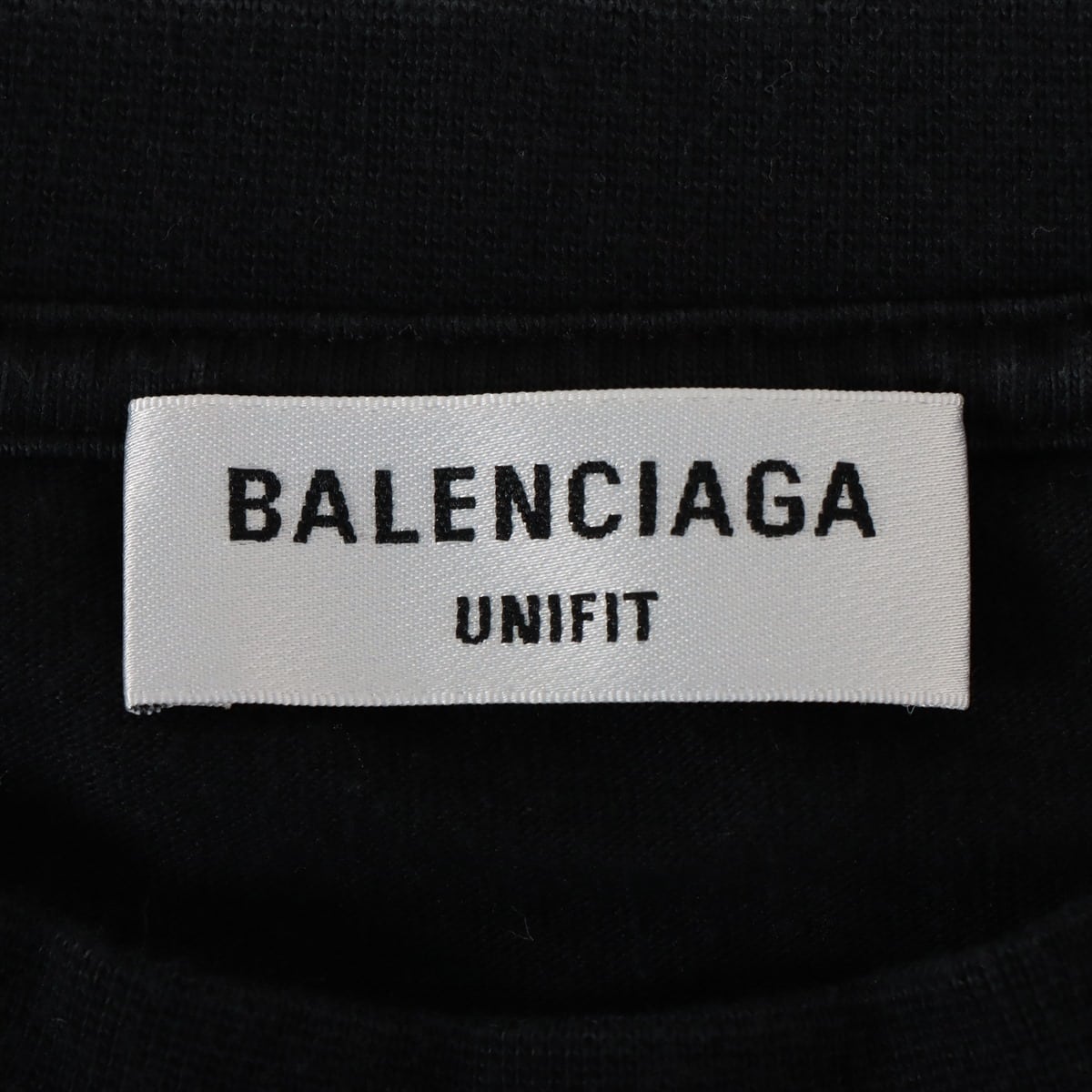 バレンシアガ × ザ シンプソンズ 21AW コットン×ポリウレタン ロングTシャツ 1 ユニセックス ブラック  681046