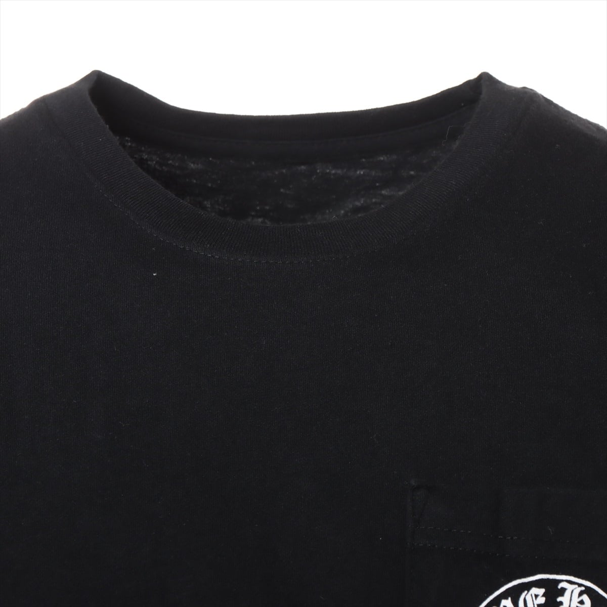 クロムハーツ Tシャツ コットン M ブラック ホースシュー CHプラスプリント