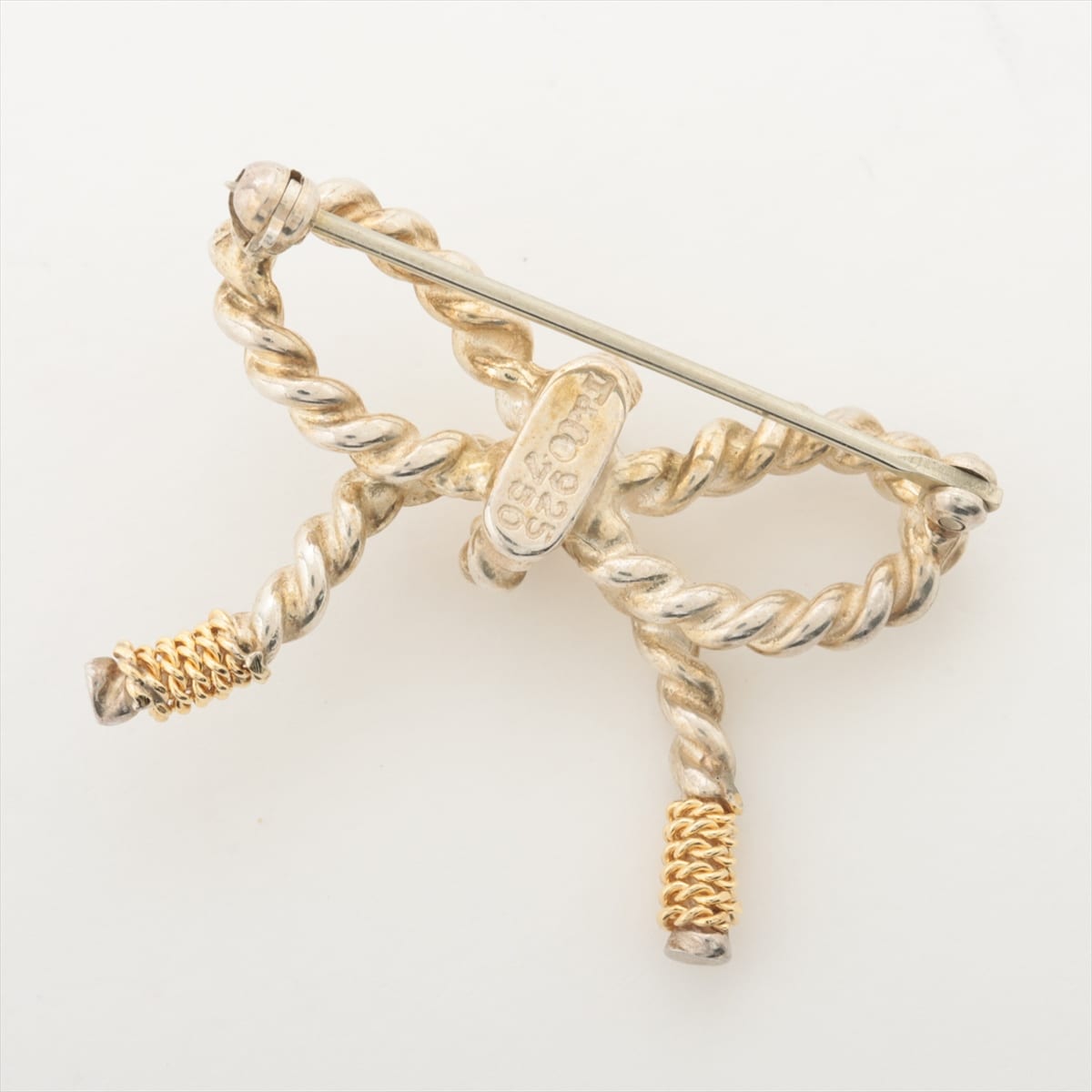 Tiffany & Co. 18K Ribbon Bow Brooch