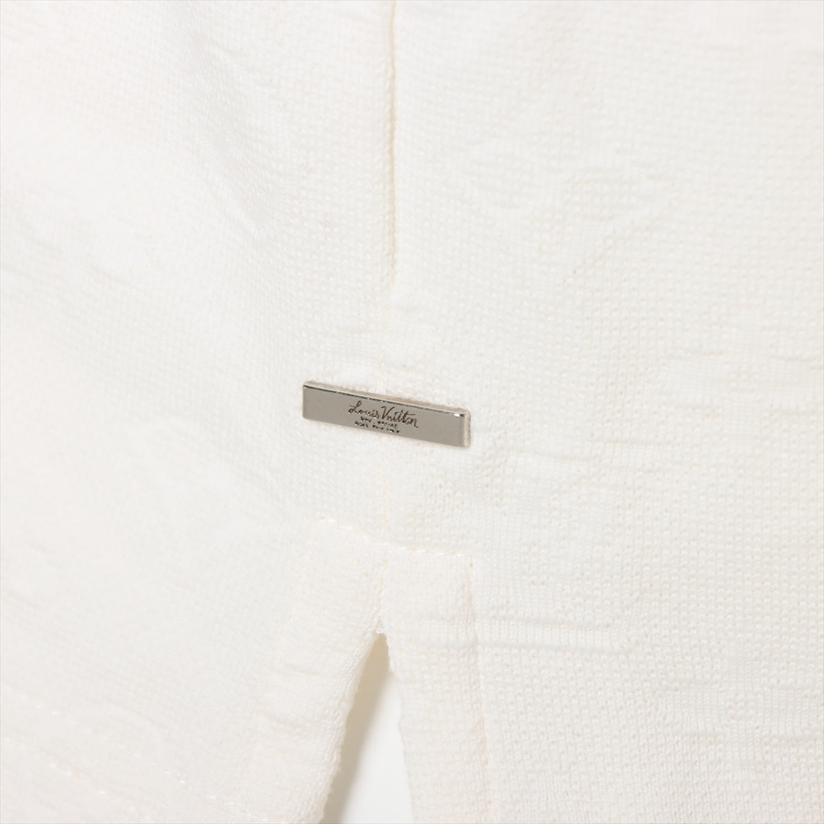 ルイヴィトン 21SS コットン Tシャツ S メンズ ホワイト  RM211Q モノグラム