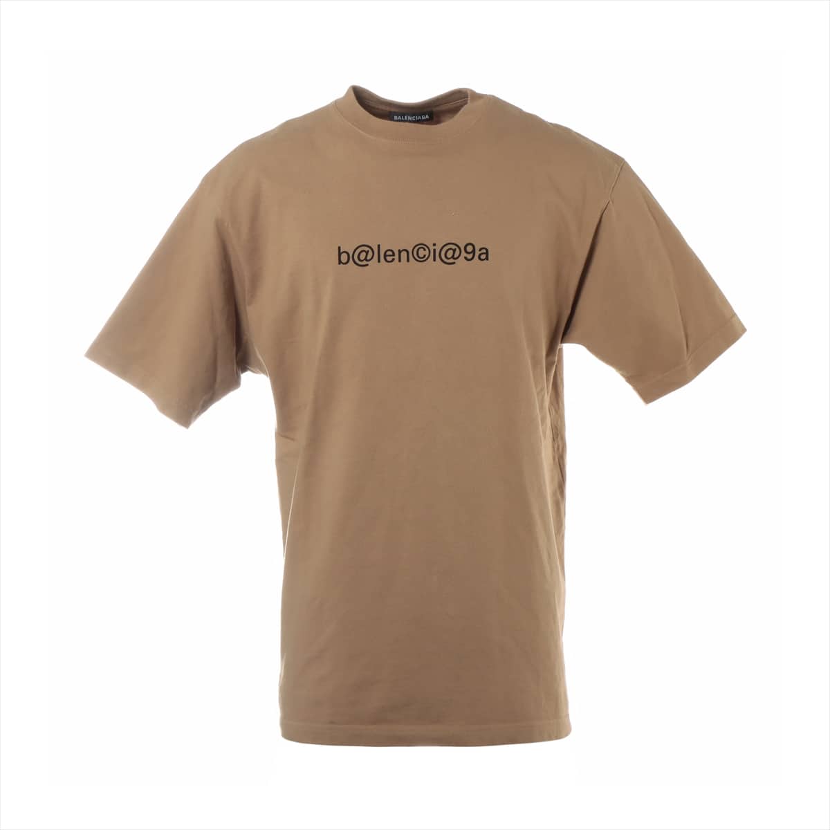 バレンシアガ 20年 コットン Tシャツ XXS メンズ ブラウン  620969