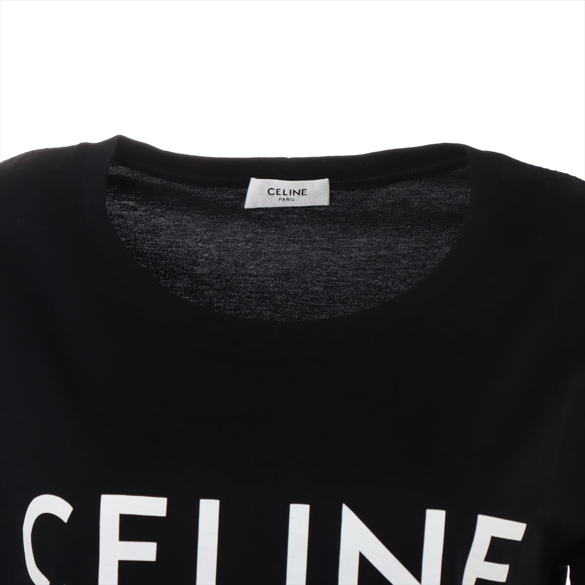 セリーヌ ロゴ プリント Tシャツ 2X314916G レディース ブラック CELINE  【アパレル・小物】