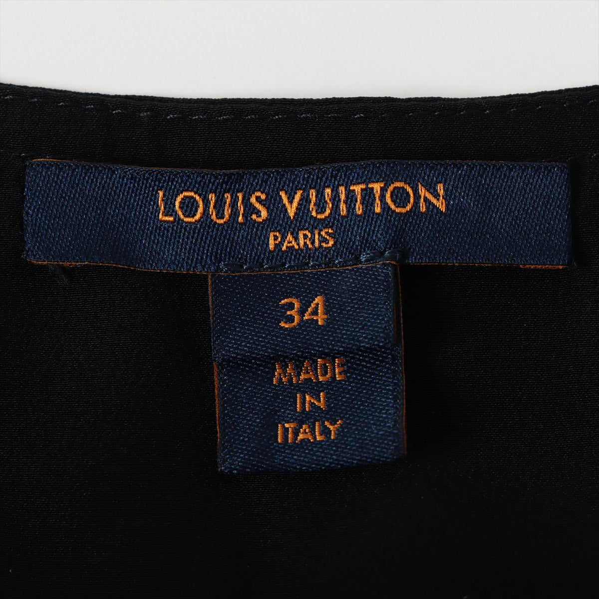 ルイヴィトン LOUIS VUITTON ワンピース ブルー スターダストルレックスツイード ノースリーブ ドレス