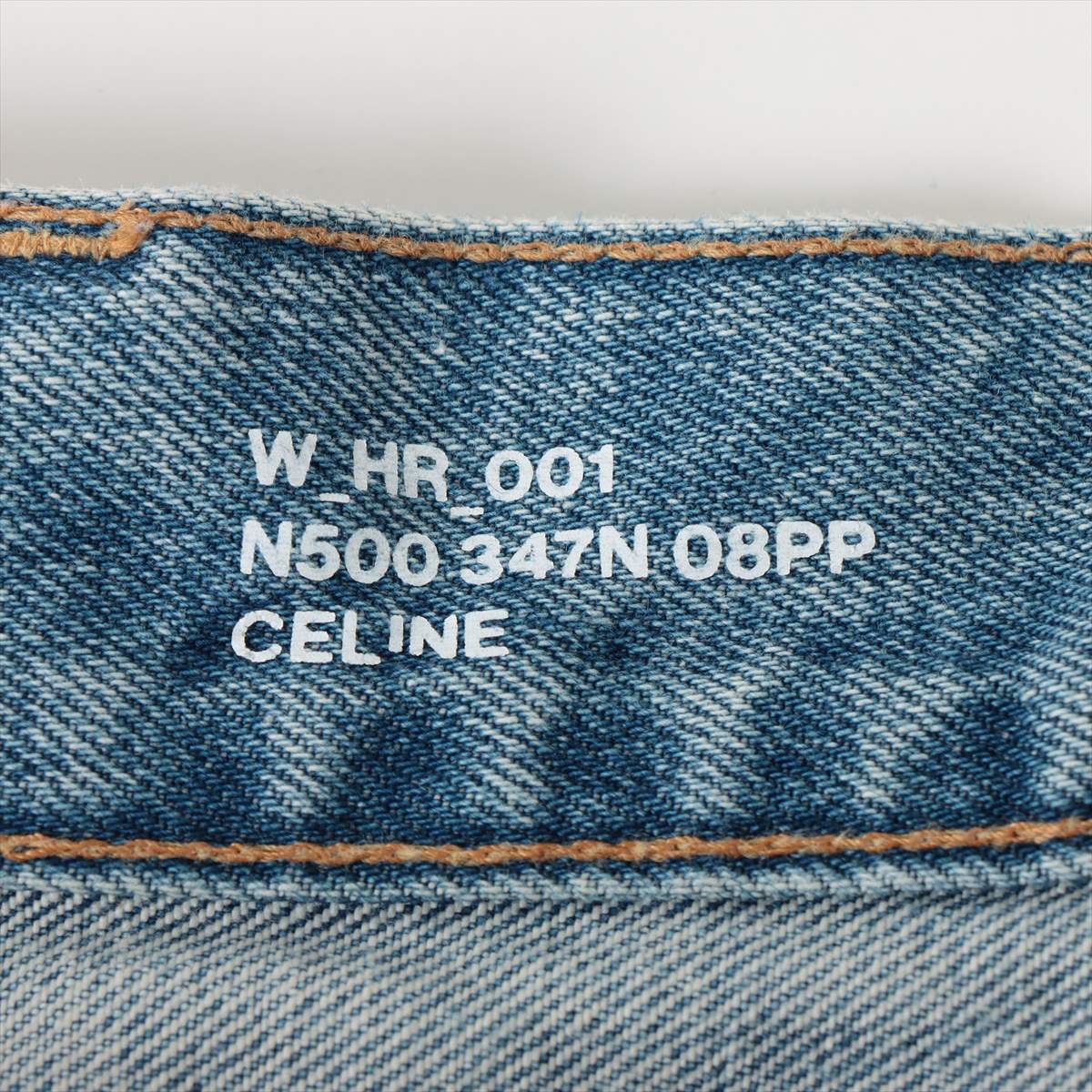 CELINE 2018SS Cut Off Jeans 2 1T67 523B セリーヌ カットオフジーンズ デニムパンツ 加工 折り返し ジップフライ ブラック サイズ34【230922】【-A】【me04】パンツ