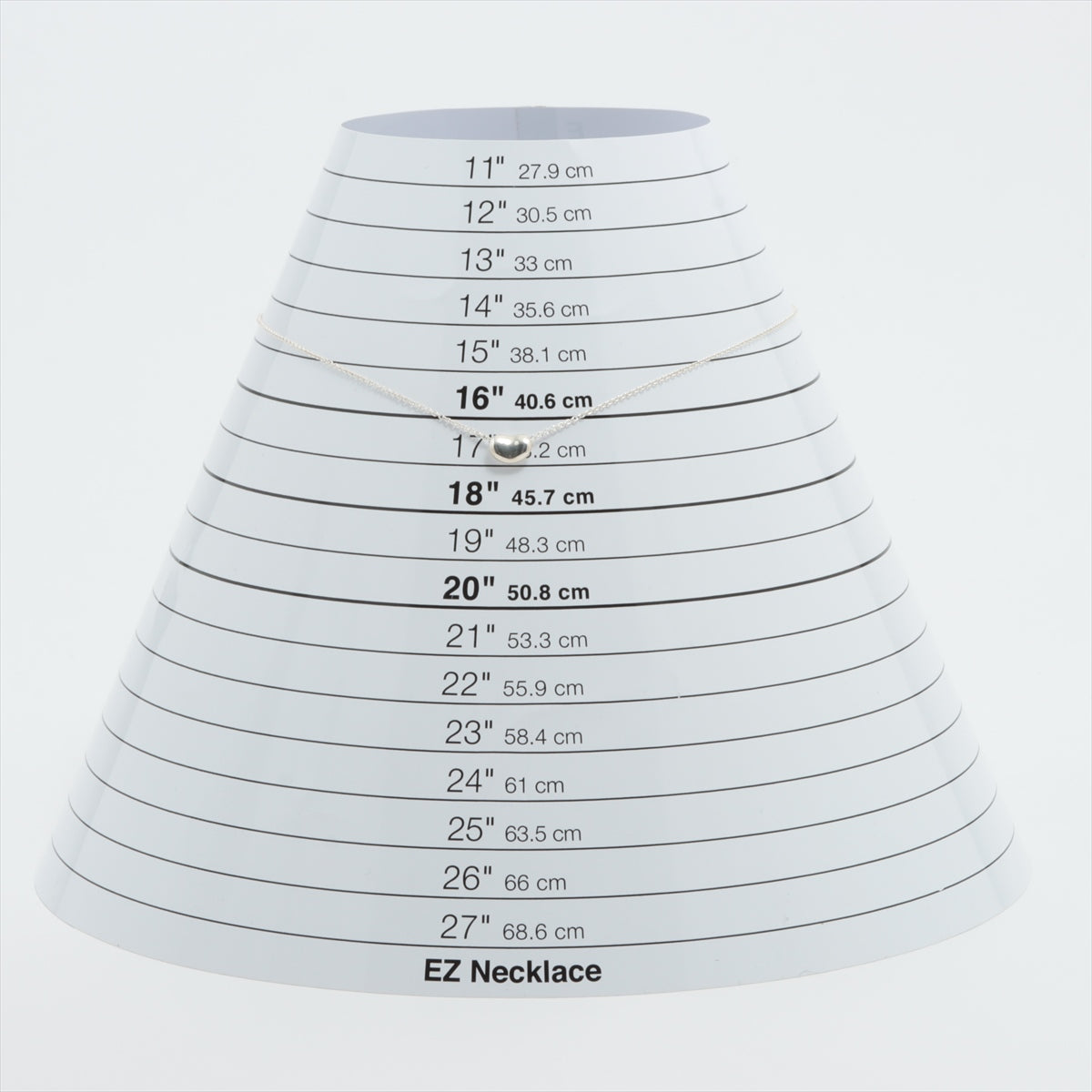 ティファニー ビーンズ ネックレス 925 2.5g シルバー