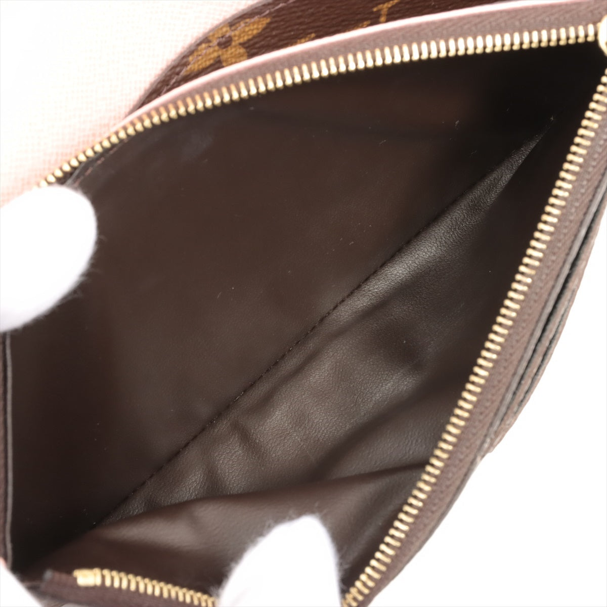 ルイヴィトン モノグラム ポルトフォイユ･エミリー M61289 ローズバレリーヌ 財布