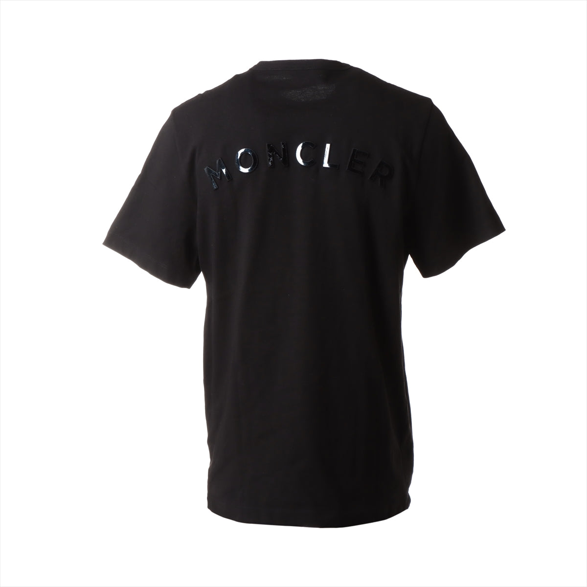 ●モンクレール ビッグロゴ 半袖 コットン Tシャツ Mサイズ 黒 20SS20SS