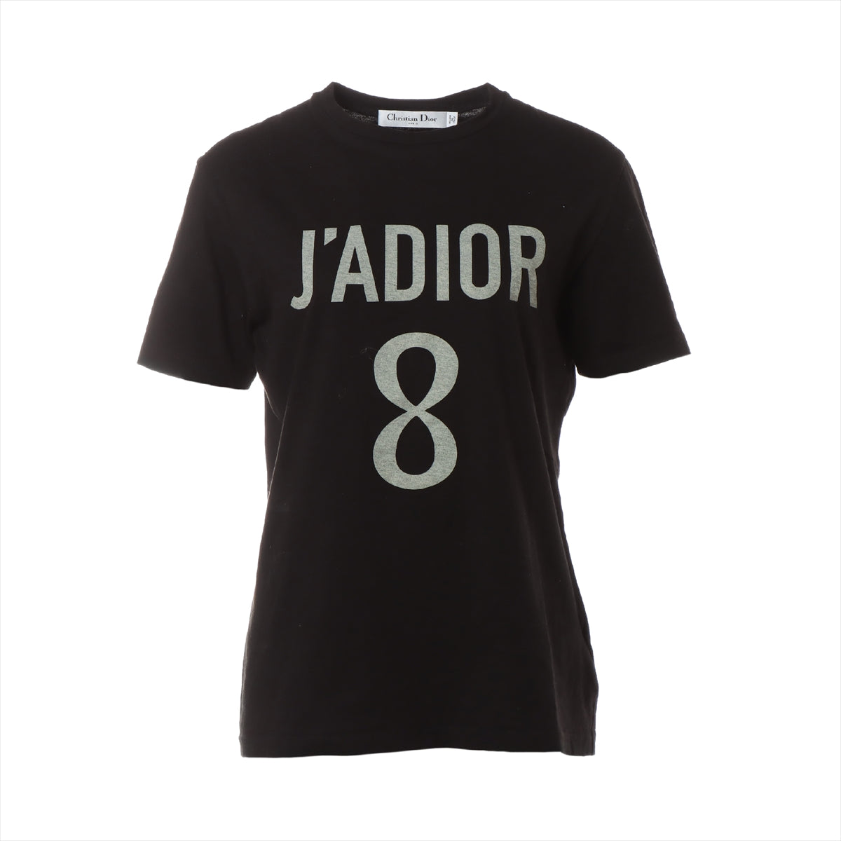 クリスチャンディオール J'ADIOR コットン×リネン Tシャツ XS レディース ブラック 213T03TC001