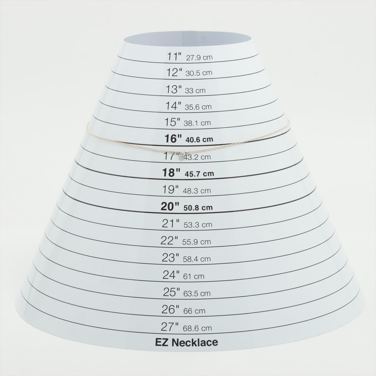 ティファニー バイザヤード ネックレス 925×ダイヤ 1.5g シルバー