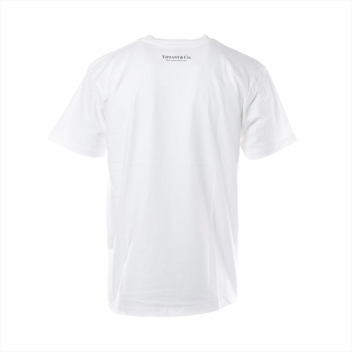 シュプリーム×ティファニー 21AW コットン Tシャツ M メンズ ホワイト  Box Logo Tee