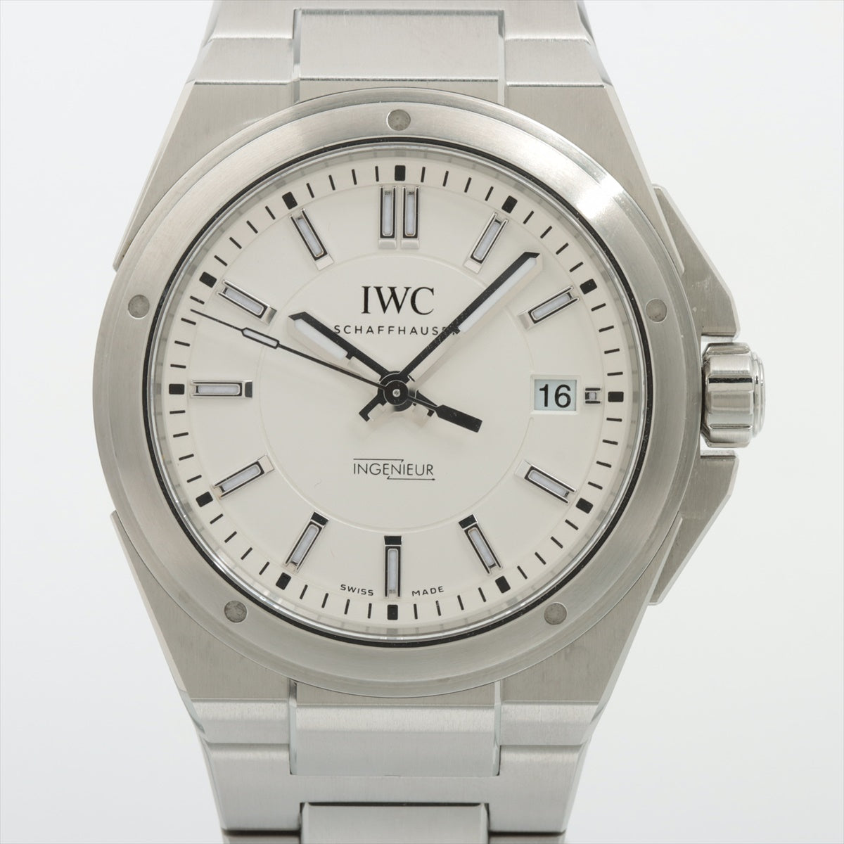 IWC インヂュニア IW323904 SS AT シルバー文字盤