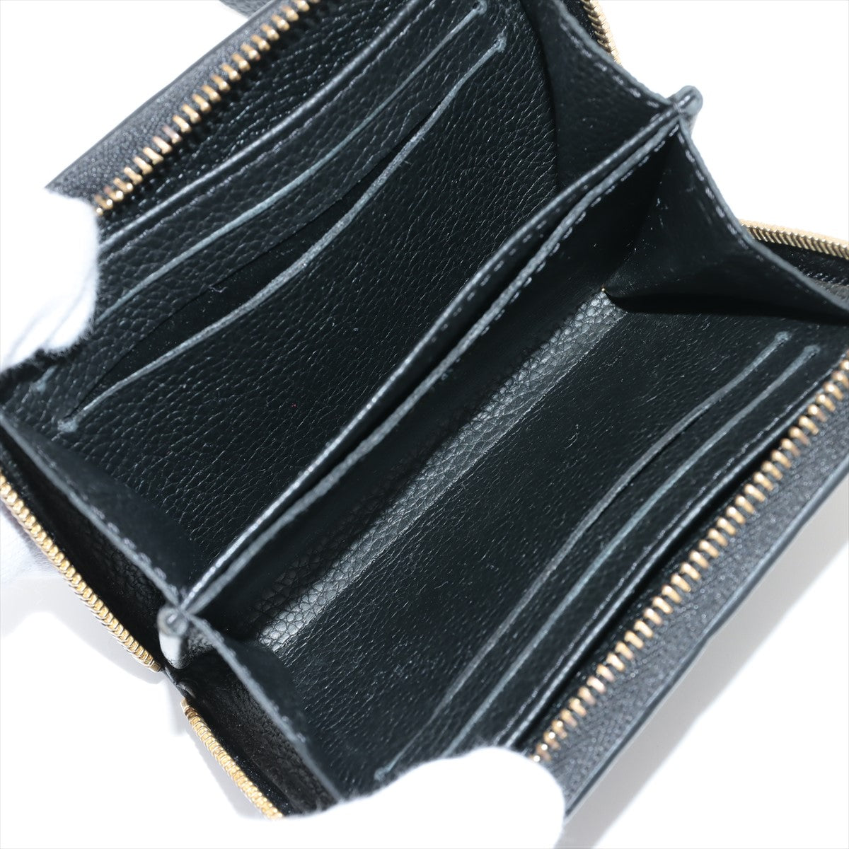 ルイヴィトン モノグラムアンプラント ジッピーコイン パース M60574 ブラック コインケース