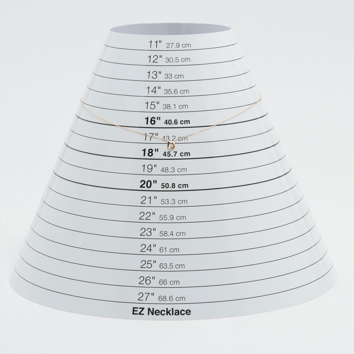 ヴァンドーム青山 ダイヤ ネックレス K10(YG) 0.6g