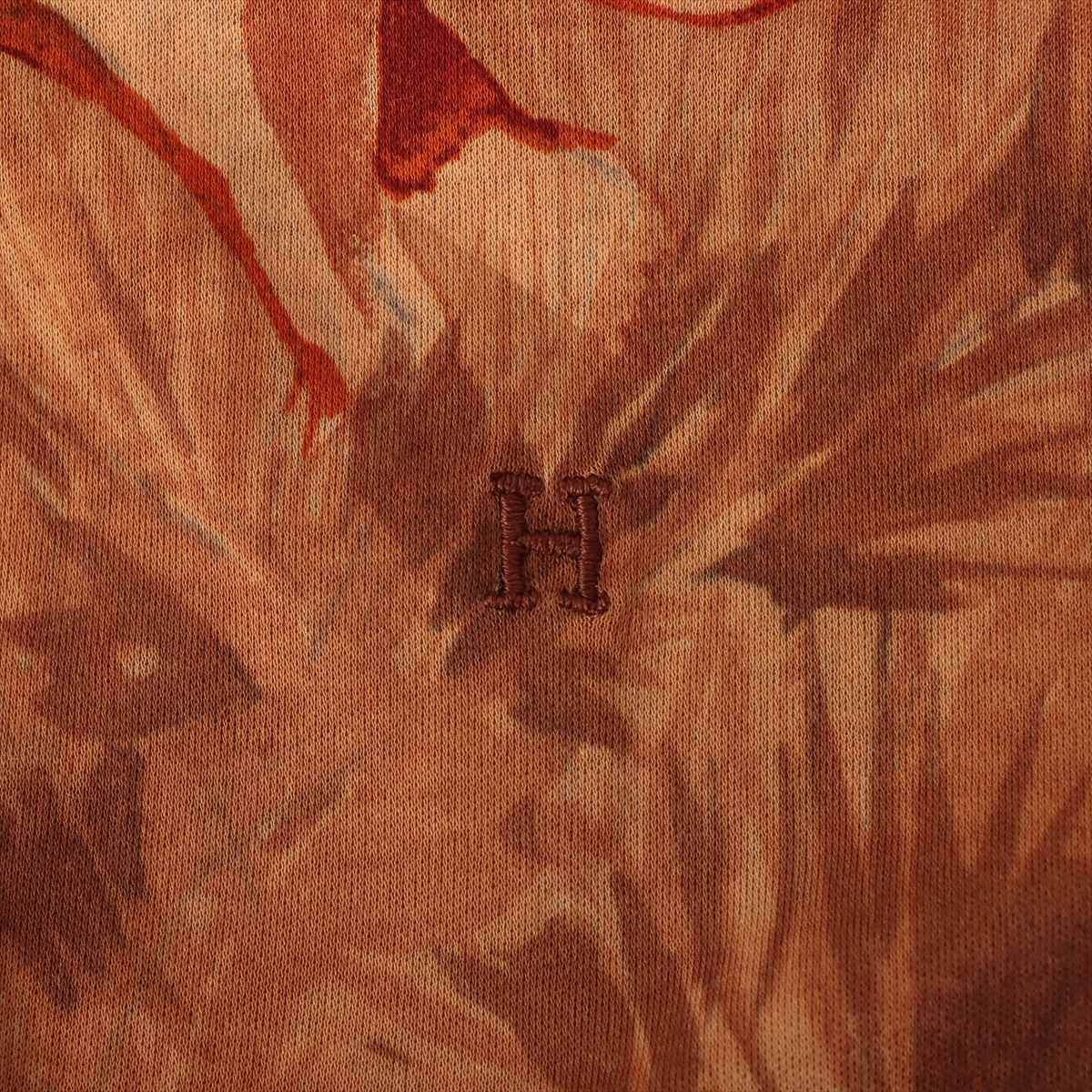 エルメス コットン ワンピース S レディース マルチカラー  ライオンプリント Hロゴ刺繍
