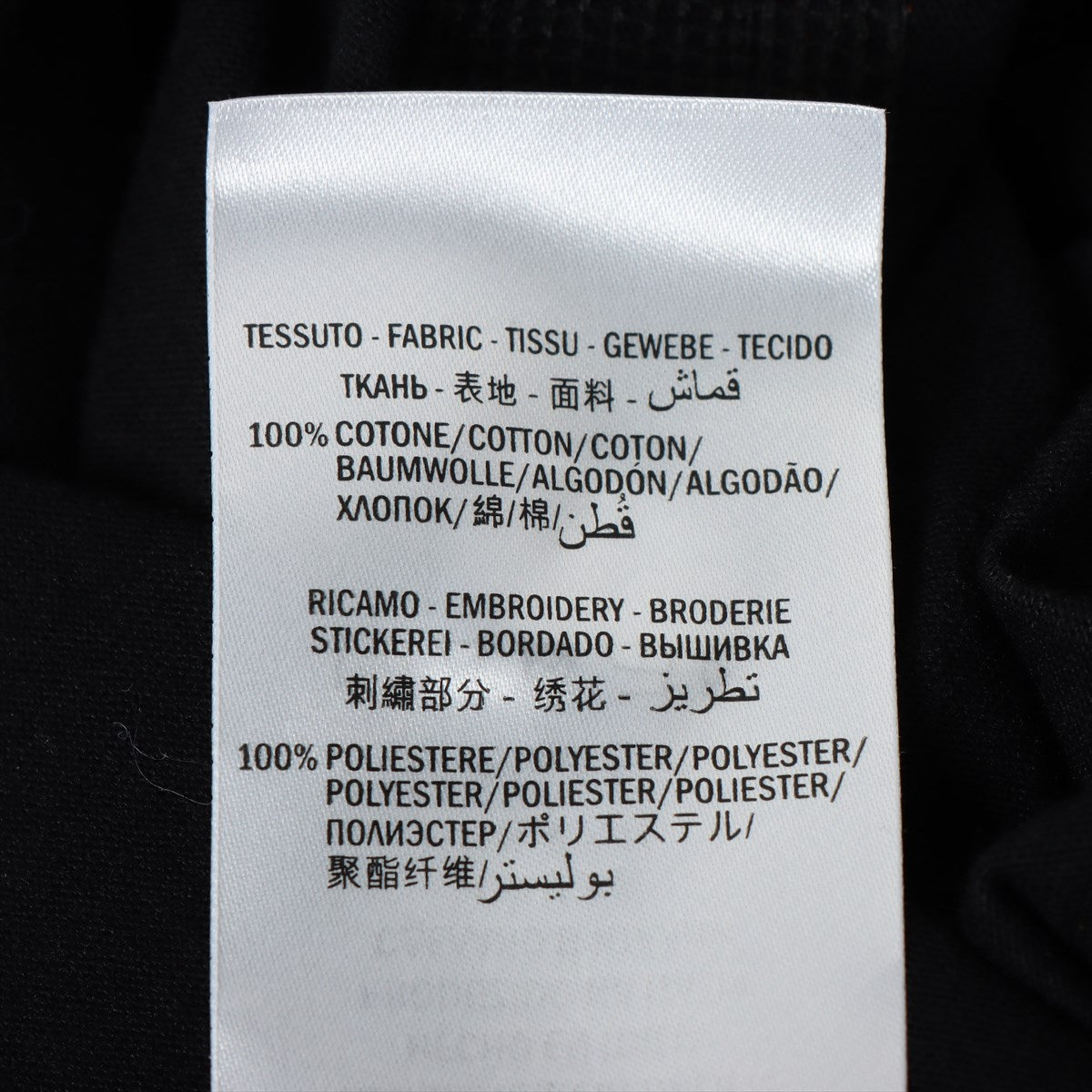 グッチ 19SS コットン Tシャツ XS ユニセックス ブラック  スパンコールGG 492347