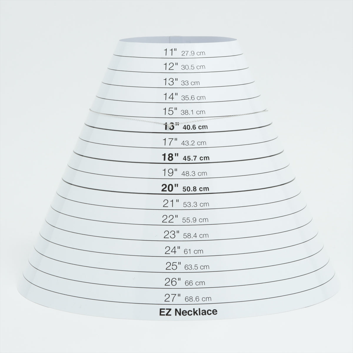 4℃ ダイヤ ネックレス K10(WG) 0.7g