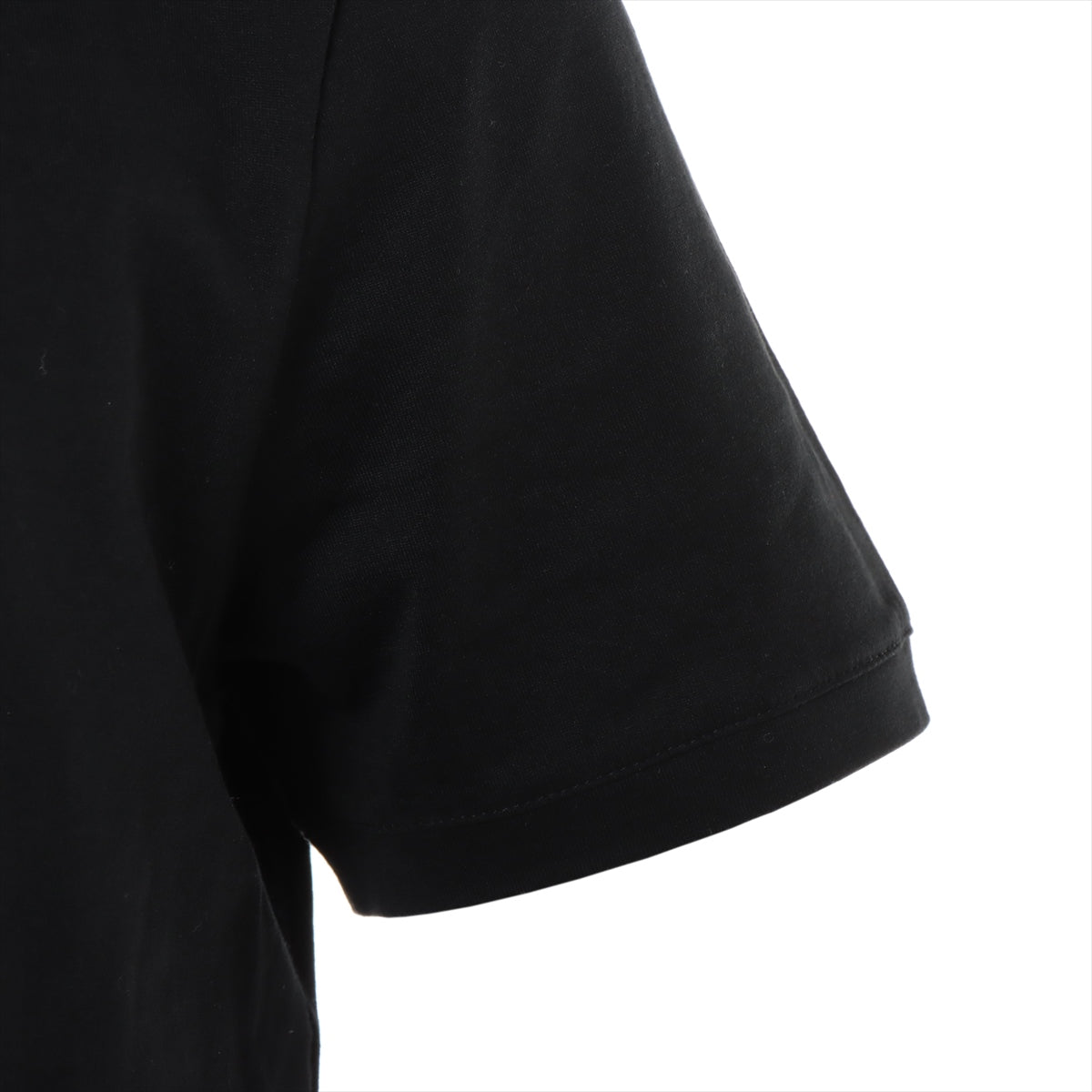 フェンディ 17年 コットン Tシャツ 48 メンズ ブラック  カールラガーフェルド ラインストーン