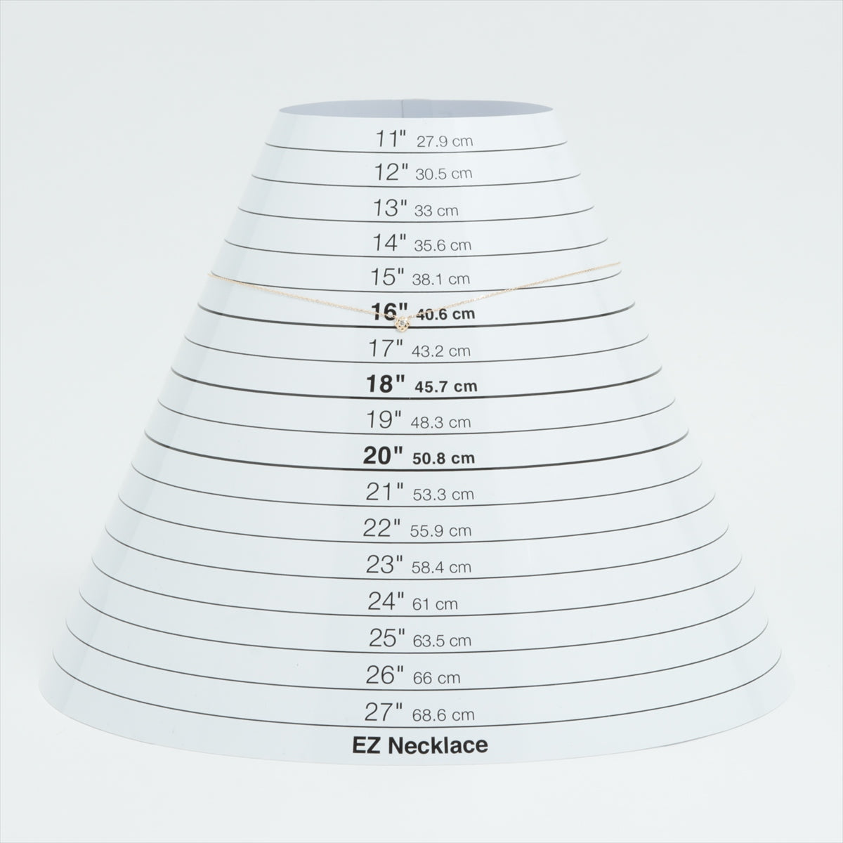 ヴァンドーム青山 ダイヤ ネックレス K10(YG) 0.7g