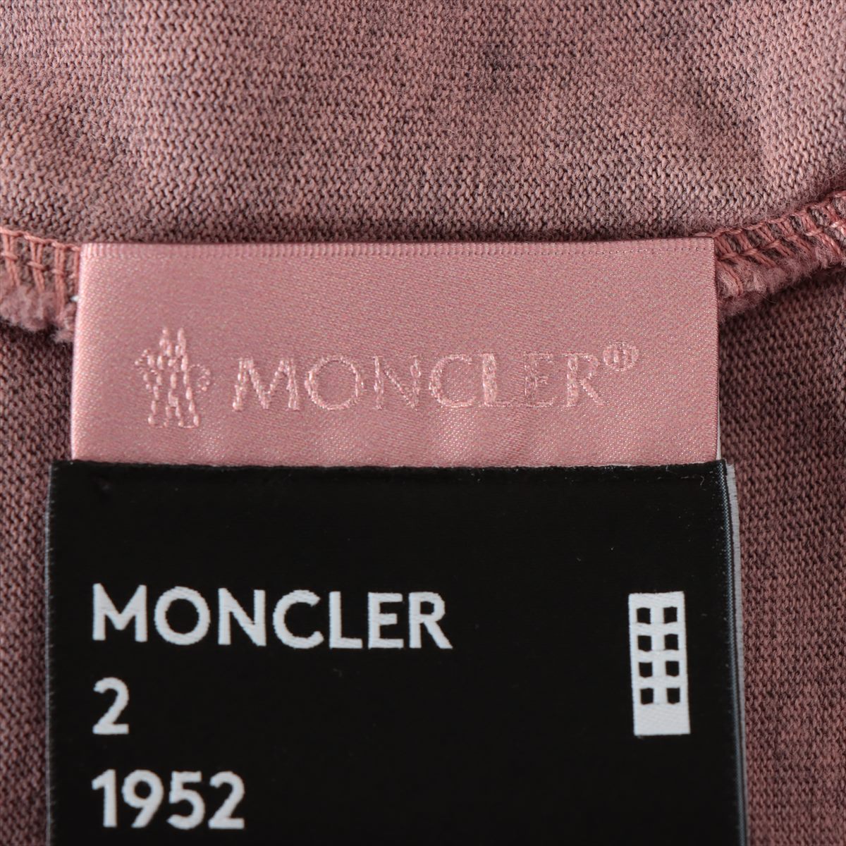 モンクレールジーニアス 1952 19年 コットン Tシャツ XS メンズ ピンク 