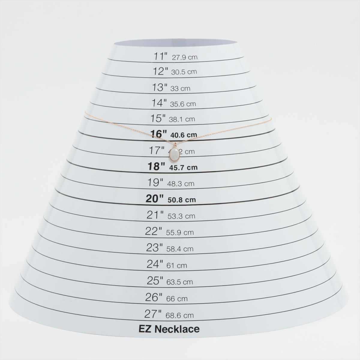 4℃ オパール ネックレス K10(YG) 0.8g